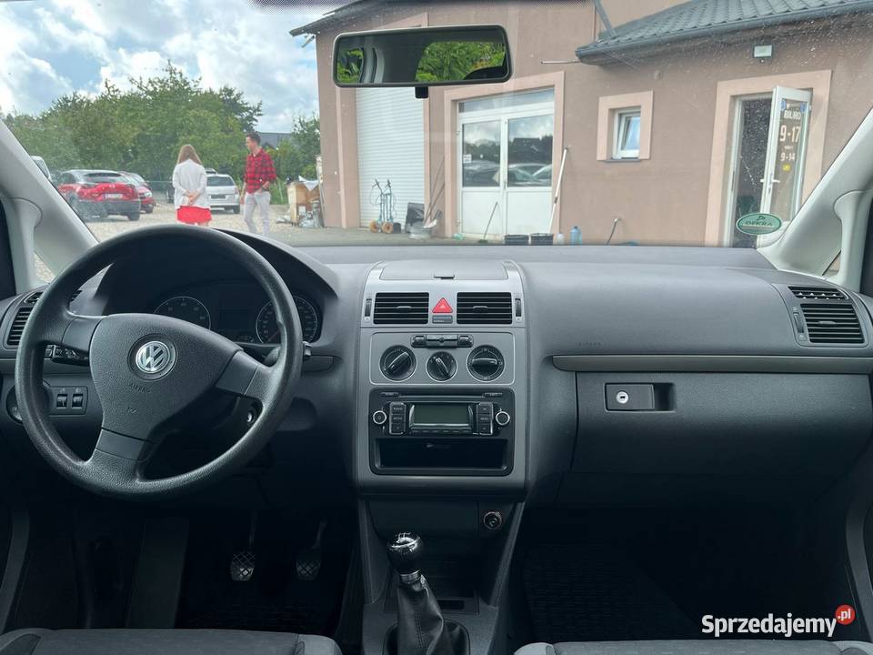 Volkswagen Touran 16 Mpi Opłacony z Niemiec Rok produkcji 2009 Dolna Grupa