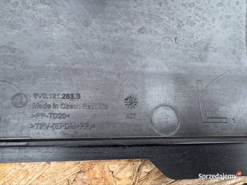 Wlot kanał kierownica powietrza przód lewa lh Części samochodowe Międzychód