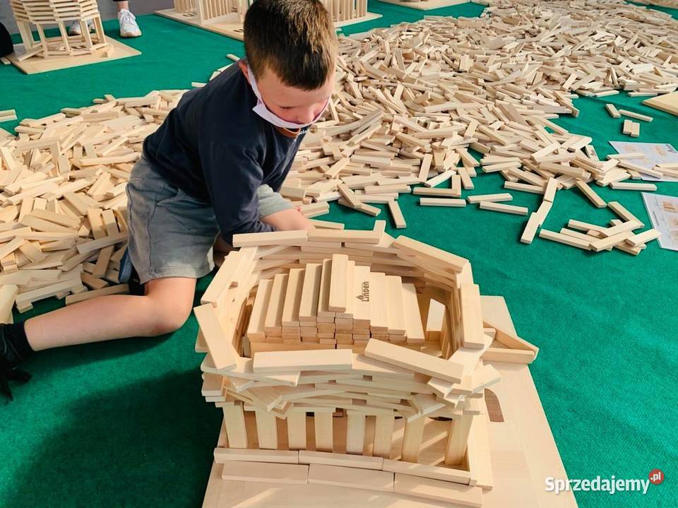 PLATFORMA Z MATERIAŁAMI DO ZABAWY KLOCKI LINDEN Wrocław