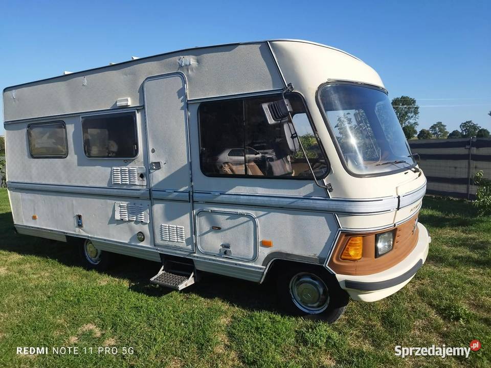 Kamper Mercedes HymerMobil 1982r Rok produkcji 1982 Krotoszyn sprzedam