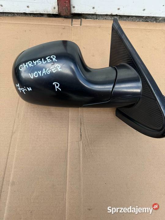lusterko prawe chrysler voyager 7pin Głowno sprzedam
