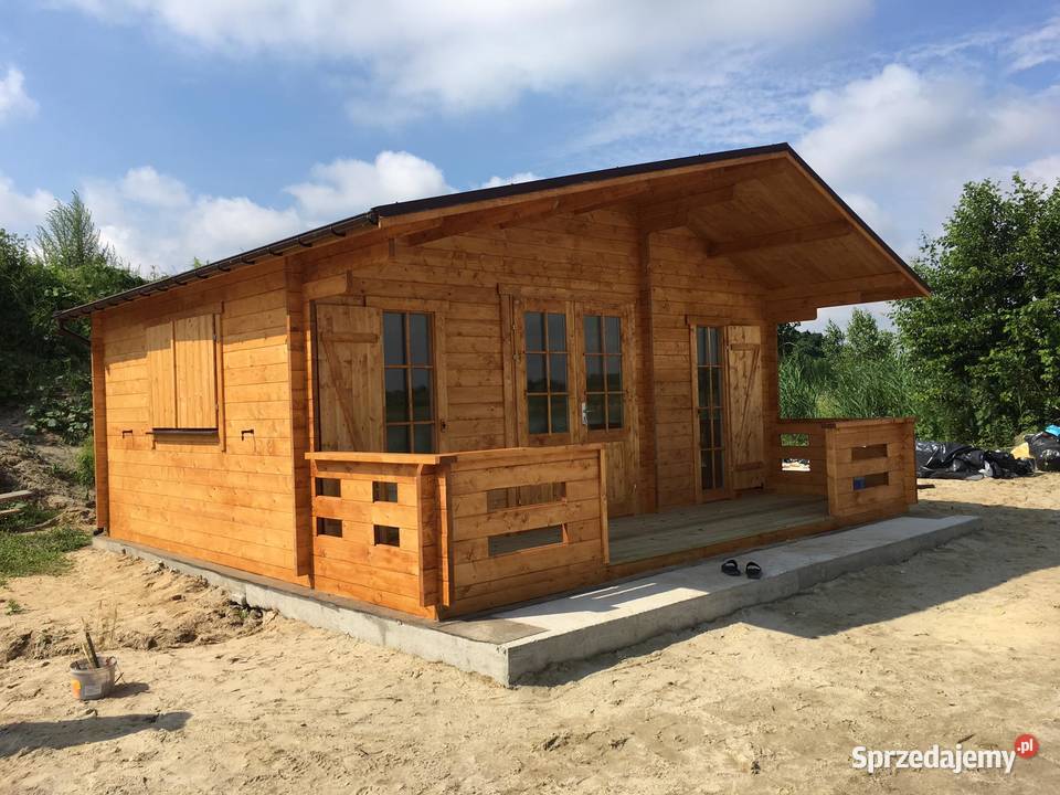 DOMEK drewniany LETNISKOWY KAJMAN PROMOCJA sprzedam