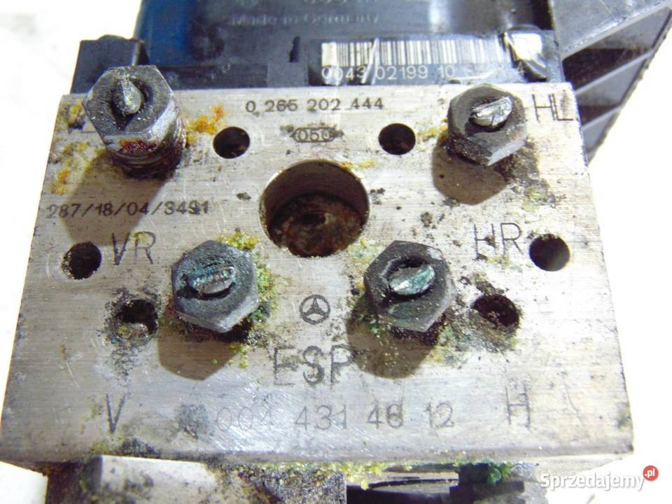 POMPA HAMULCOWA ABS ESP W220 A0044314612 sprzedam