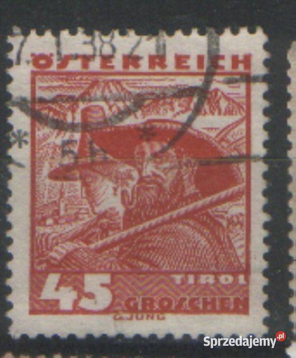 Zn Austria Mi 580 kas 1934 śląskie Gliwice