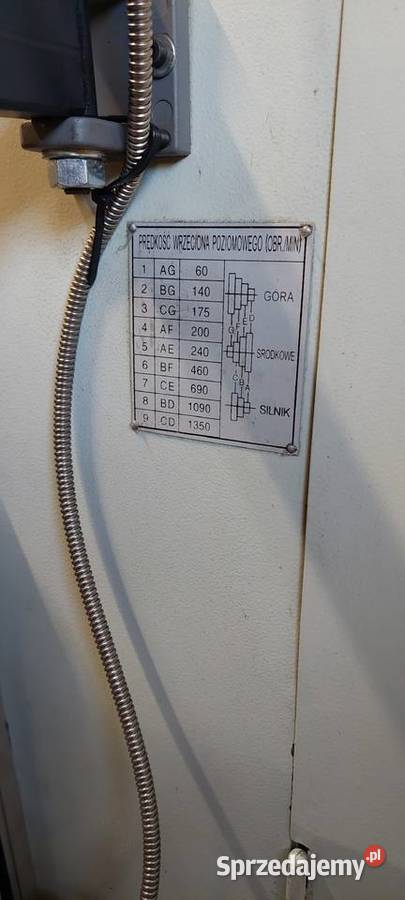 Frezarka wiertarko frezarka Cormak MTP ZX7550 CW Grochowalsk