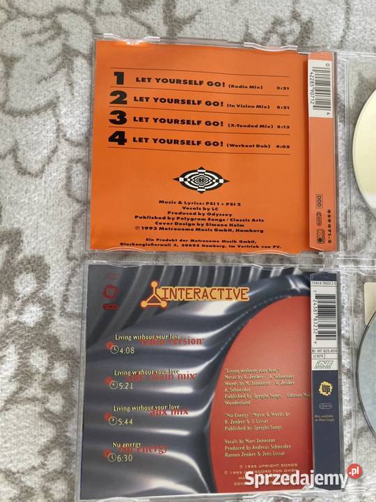 Płyty CD Kolekcja 2 Zestaw Single Lata 90 Czerwionka-Leszczyny sprzedam