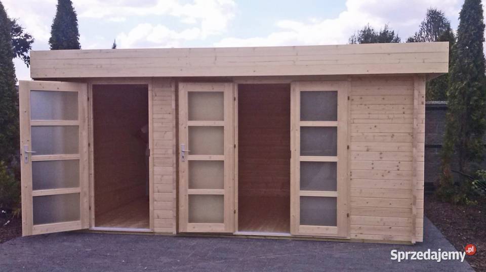 Drewniany domek ogrodowy Oriental 4 Mrągowo