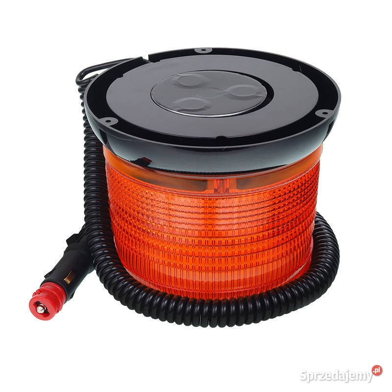 LAMPA OSTRZEGAWCZA KOGUT MAGNES 3 OTWORY 40 LED uniwersalne lubelskie