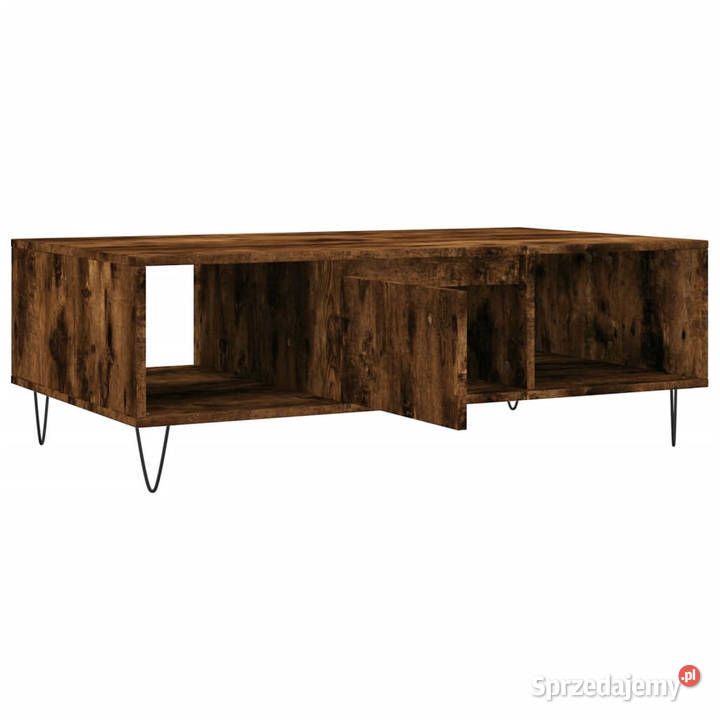Stolik kawowy przydymiony dąb 104x60x35 WM827089 mazowieckie sprzedam