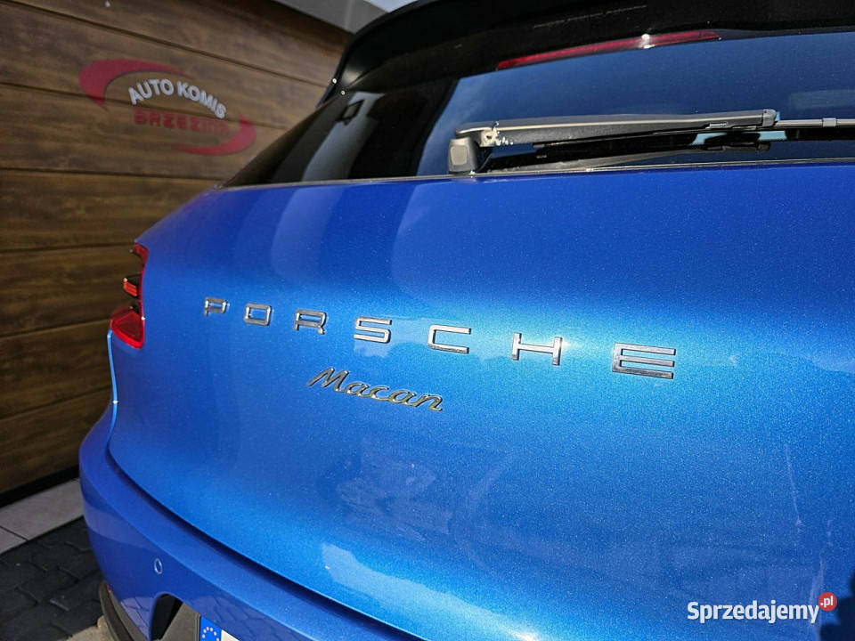 Porsche Macan serwis ASO krajowy FV23 I 2014 śląskie Rydułtowy