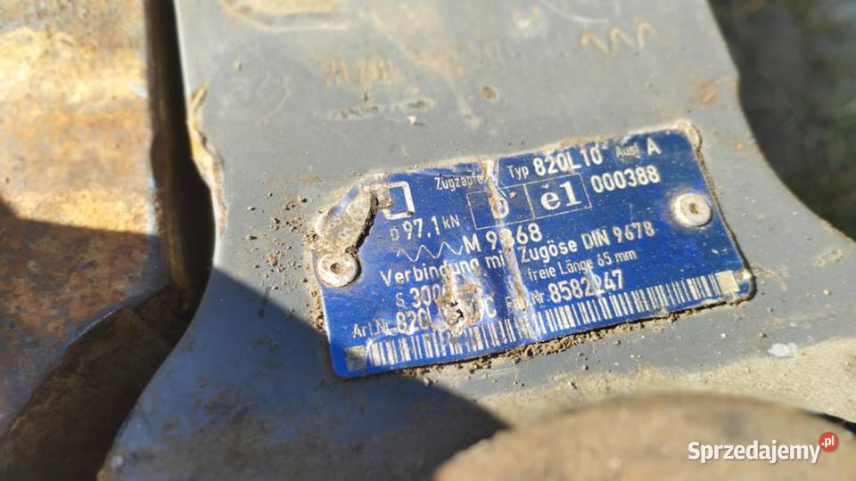 Listwa zaczepu dolnego DeutzFahr John Deere case Jedlicze