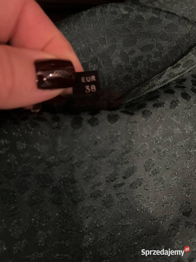 River Island sukienka butelkowa zieleń imprezowa Choszczno
