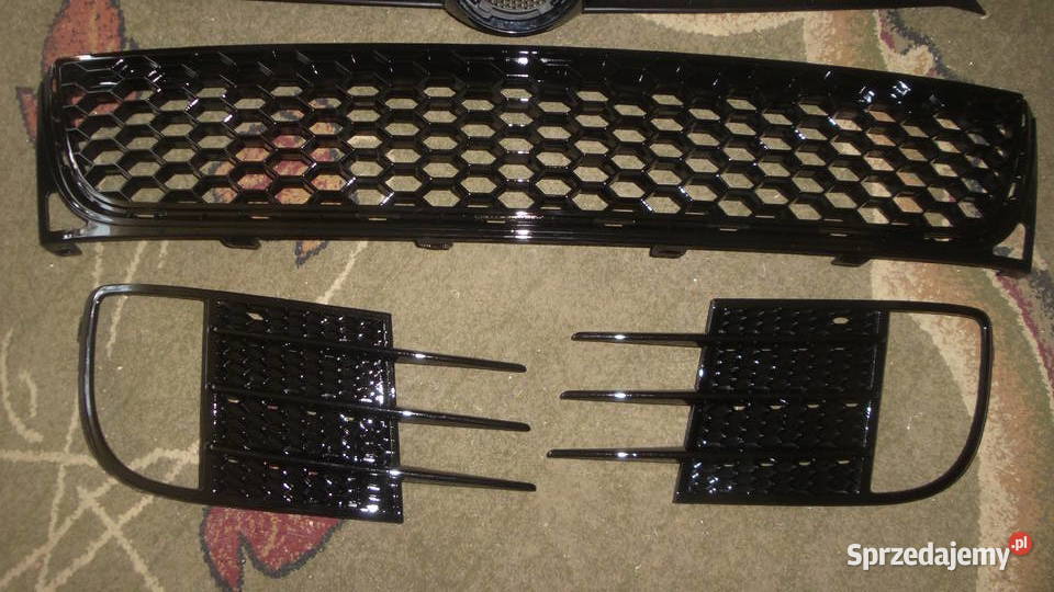 Vw Golf VI Gti atrapazderzaka przedniego Czarny Łódź sprzedam