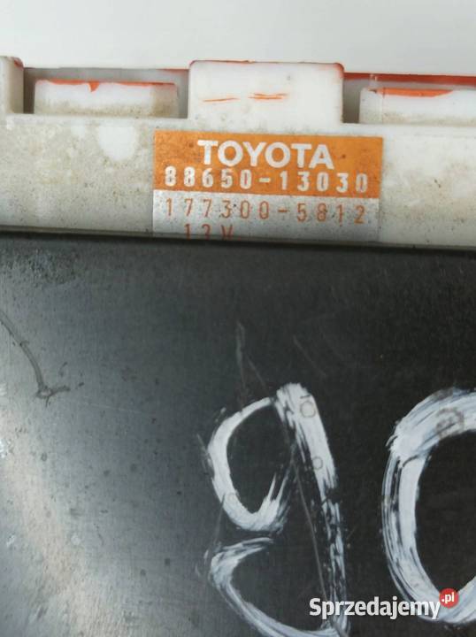 PANEL NAWIEWU BRAK PRZYCISKU 8865013030 Toyota Panele sterowania, przełączniki