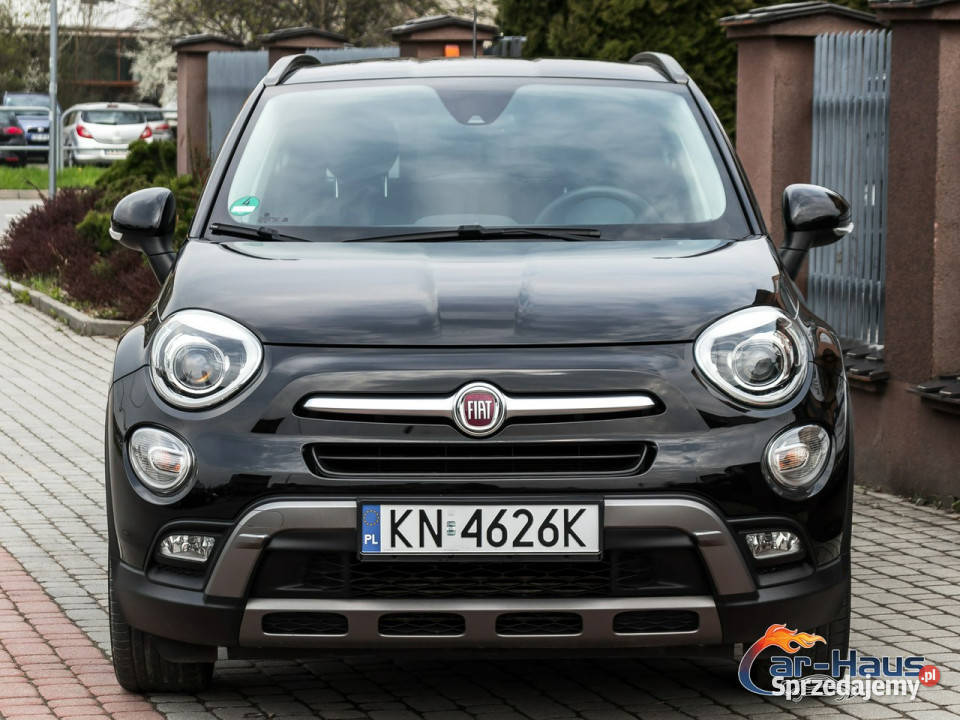 Fiat 500x 14Benzyna140115 czarny Nowy Sącz