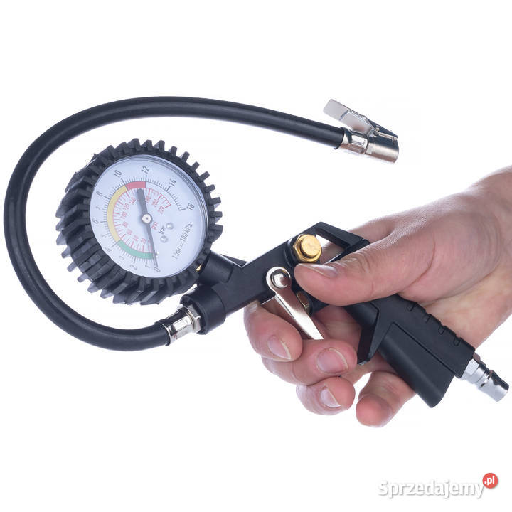 Pistolet Pneumatyczny z Manometrem 016 Bar 35 Ludźmierz