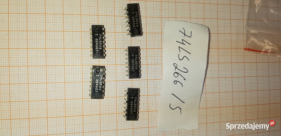 Układ Scalone 74LS 266 5 A159 Czechowice-Dziedzice