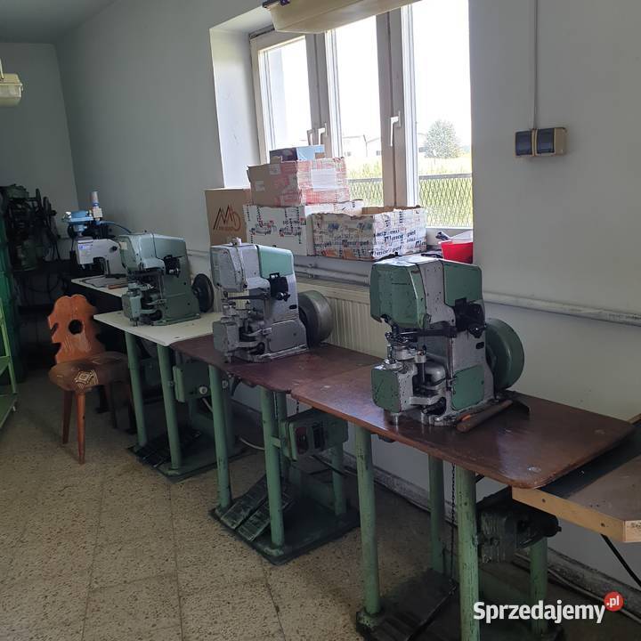 Maszyny obuwnicze sprzedam Produkcja Kalwaria Zebrzydowska