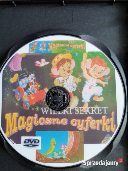 Magiczne cyferki Wielki Sekret bajka na DVD Edukacyjne Warszawa