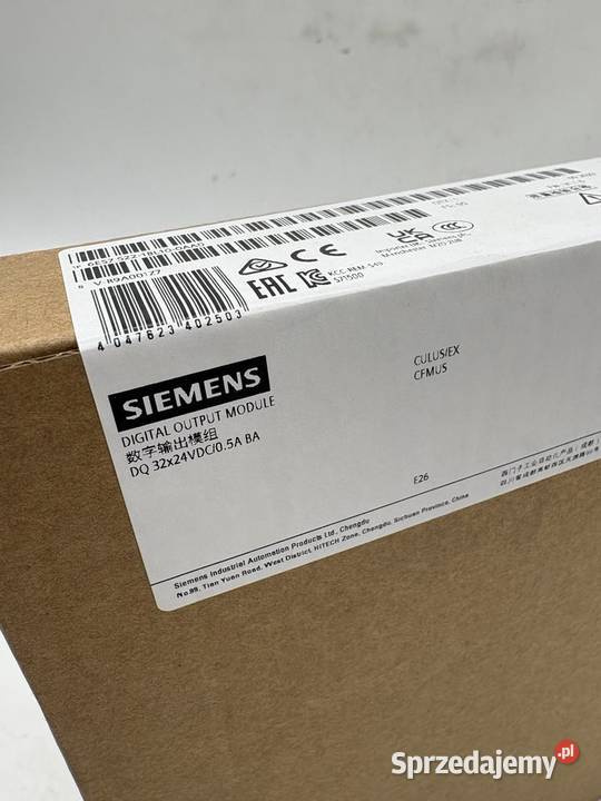Siemens S71500 6ES7 5221BL100AA0 Moduł wyjść mazowieckie Warszawa