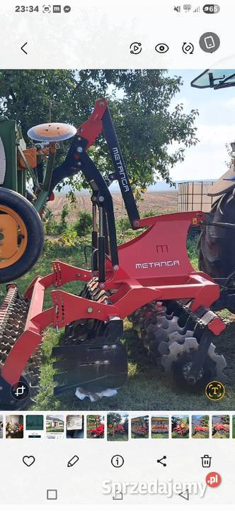 Agregat talerzowy METANGA 25M Agregaty Lublin