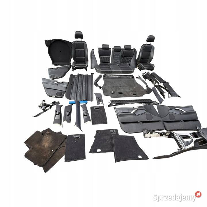 Wnętrze Kanapa Fotele Boczki Tapicerka Skóra BMW