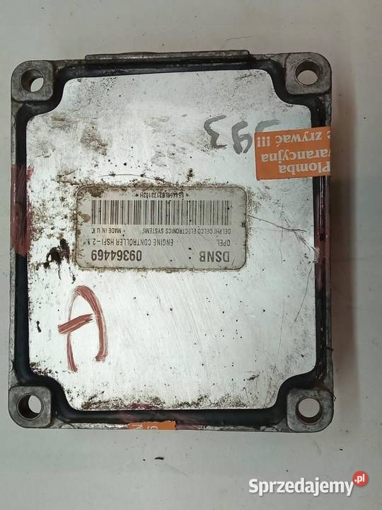 STEROWNIK SILNIKA 09364469 16 B 87 Opel Combo świętokrzyskie