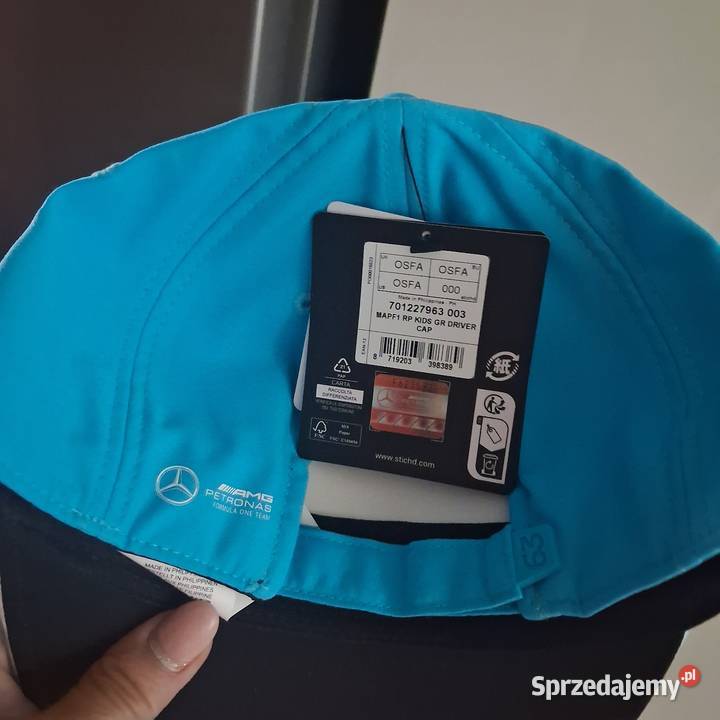Czapeczka z daszkiem Mercedes AMG Petronas Nakrycia głowy podkarpackie Rzeszów