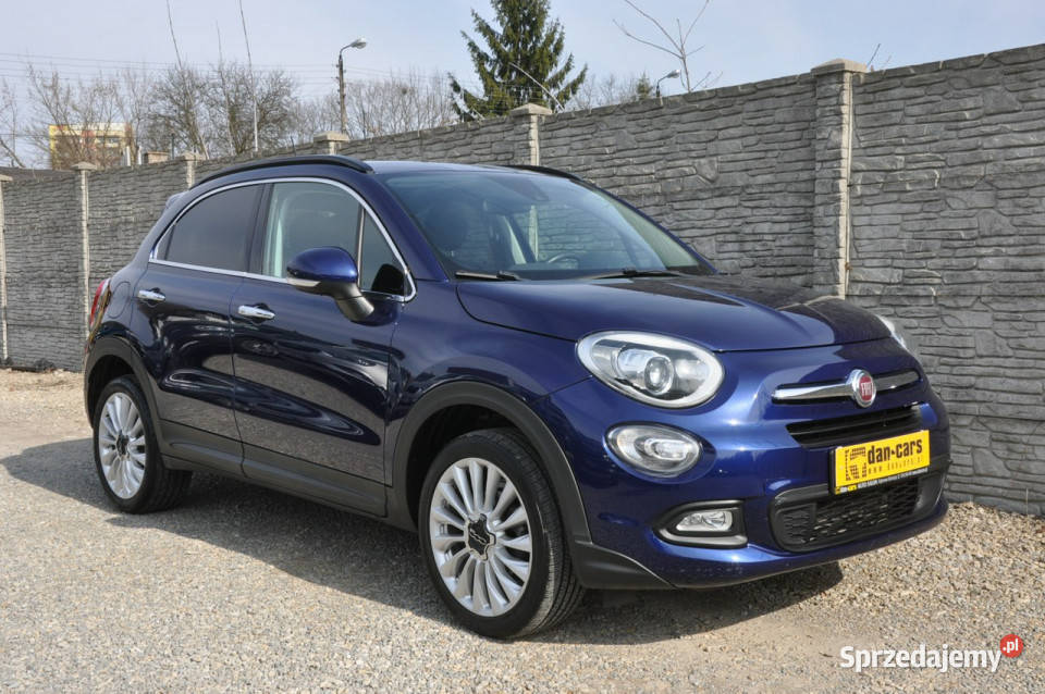 Fiat 500x 14T 140 Automat Xenon Navi Półskóra bluetooth Dąbrowa Górnicza