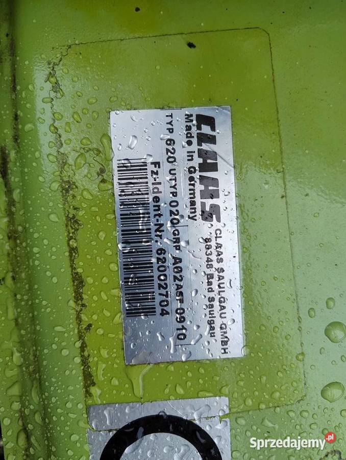 Kosiarka dyskowa Claas Disco 2650 C ze Chełm sprzedam