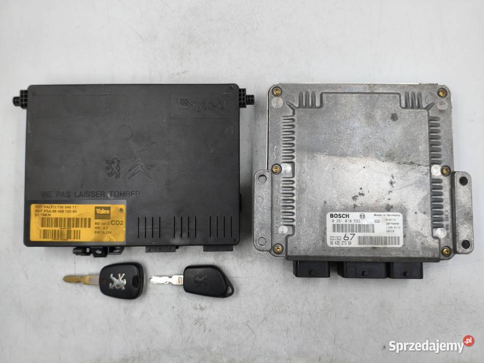 Sterownik Silnika Peugeot 406 20 HDI 9643527380 osobowe Wyszków