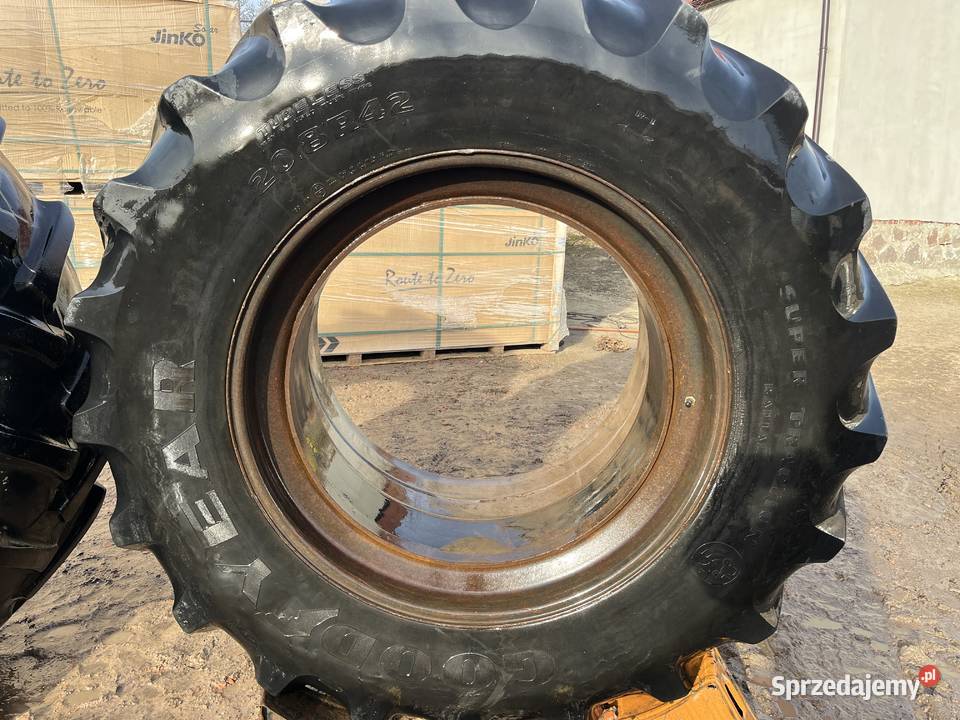 Koła bliźniacze tylne 208R42 przednie 54065R34 Myślibórz