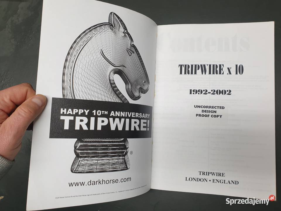 Trip Wire Magazyn Komiksowy Mignola Eisner Gdynia