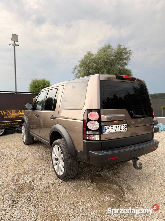 Land Rover Discovery IV 2015r 4X4 30 V6 210 187 skórzana tapicerka Discovery Śrem