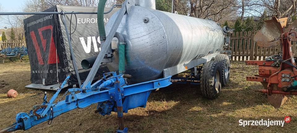 Beczkowóz 5000 litrów 2 osie Sierakowice