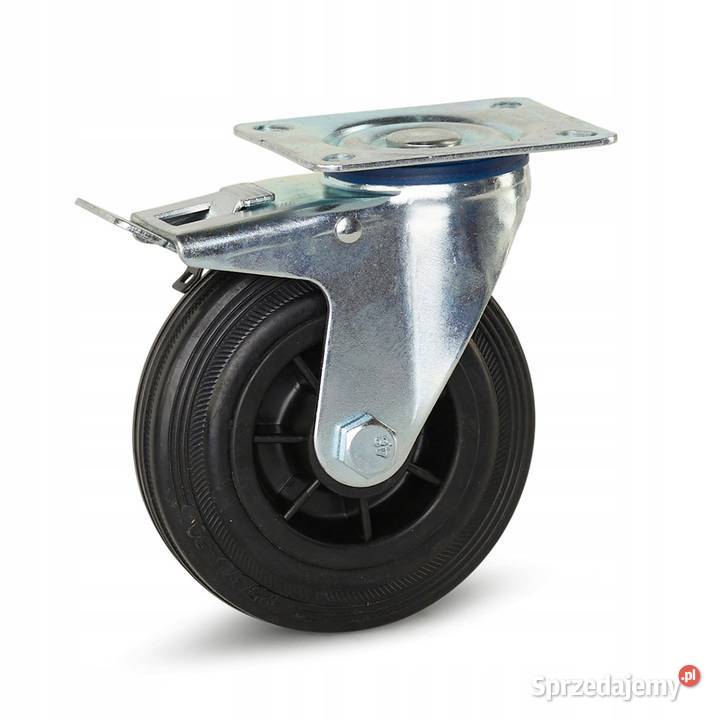 Koło 125mm 120 guma polipropylen z hamulcem mazowieckie Kozienice