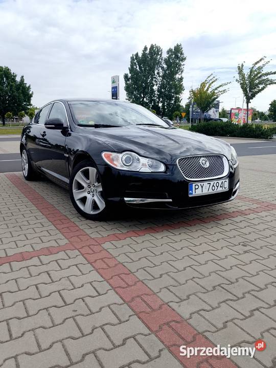 Jaguar xfs stan plus czarny Rabowice