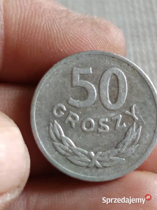 Sprzedam monete 50 gr 1949 r aqaq lubelskie Chełm