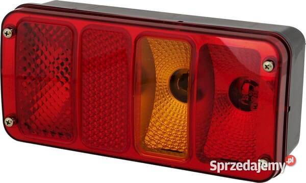 Lampa tylna zespolona lewa prostokątna 1224V Kamionna