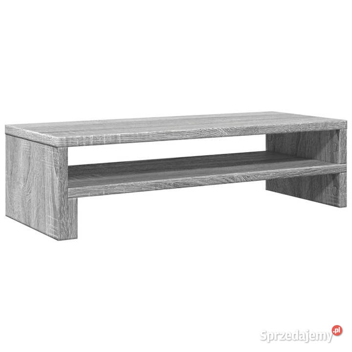 Podstawka pod monitor szary dąb sonoma 54x22x15 mazowieckie Warszawa sprzedam