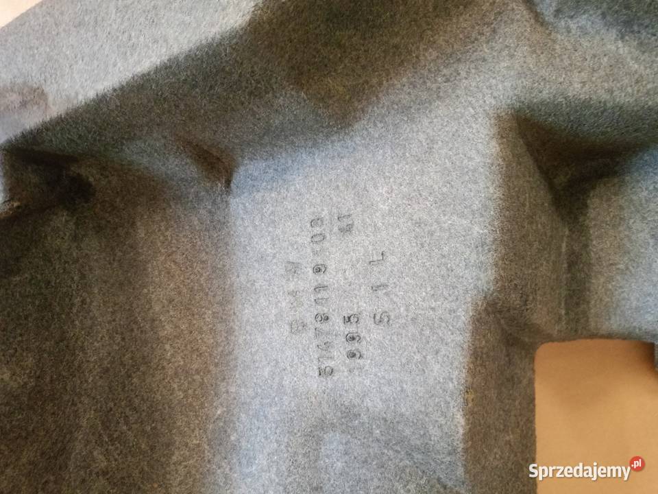 Tapicerka boczna bagażnika BMW E 36 kabriolet Gorzów Śląski