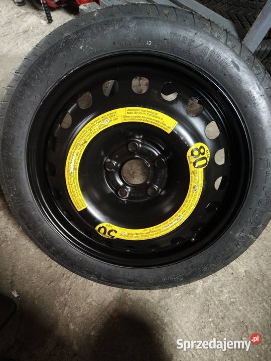 Koło dojazdowe Audi VW 17 mazowieckie