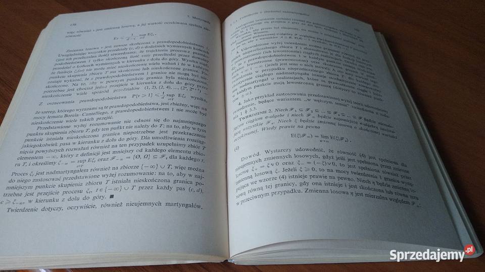 Wykłady z teorii procesów stochastycznych A D matematyka