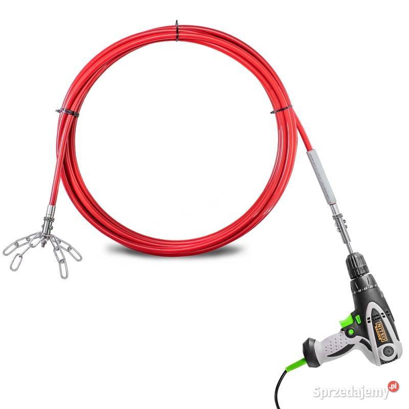 Mechaniczne czyszczenie komina lanca 10m Warszawa