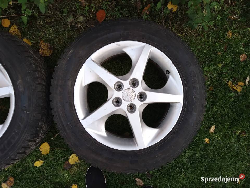 felgi aluminiowe 17 5x114 z oponami zimowymi dolnośląskie Łomnica