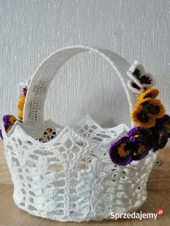 Koszyczek świąteczny wielkanocny Ozdoby Katowice