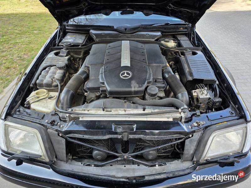 SL500 Cabrio V8 50l benzyna 306 Przebieg146 059 mazowieckie