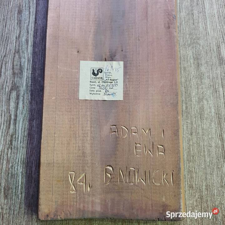 Rzeźba Adam I Ewa BNowicki Pozostałe Nowa Sól