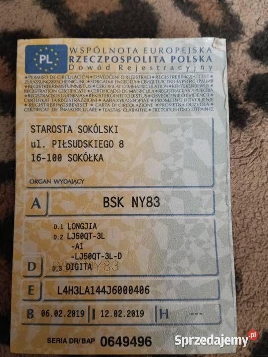 Sprzedam skuter Zipp tops 50 rs Sokółka