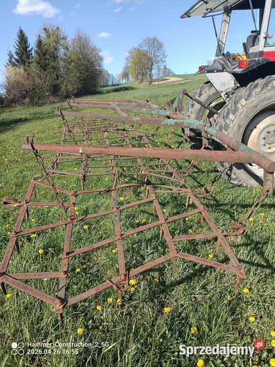 Brony polowe składane lekkie 5 brona